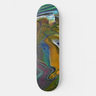 Onbeslist 3 Kleurrijk Abstract Skateboarddek Skateboard