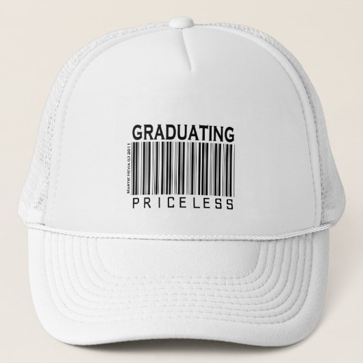 Onbetaalbaar - Afstuderen Trucker Pet (Voorkant)