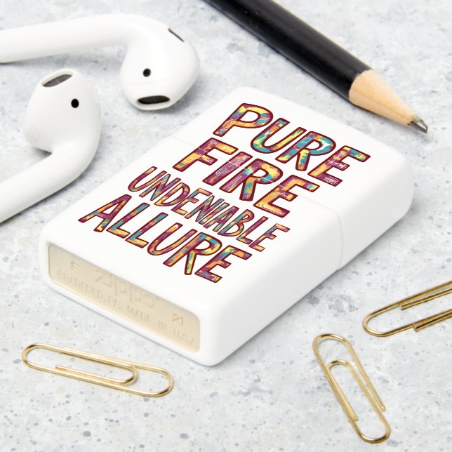 Onbetwistbare Allure: Puur vuur (On Table 2)