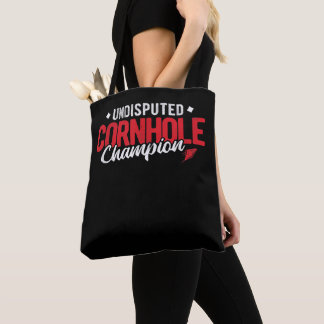 Onbetwiste Cornhole Kampioen Cornhole Draagtas