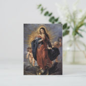 Onbevlekte conceptie briefkaart (Staand voorkant)