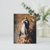 Onbevlekte conceptie briefkaart (Staand voorkant)