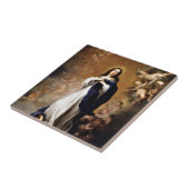 Onbevlekte conceptie tegeltje (Zijkant)