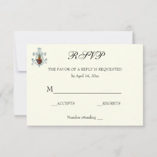 Onbevlekte Hart van Maria Katholieke Religieuze RSVP Kaartje