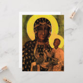 Onbevlekte Maagd Maria Kaart (Voorkant / Achterkant in situ)