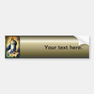 Onbevlekte Ontvangenis van de Maagd Maria - Murill Bumpersticker