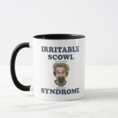 Onbevreesbaar Scowl Oud Man Mok (Links)