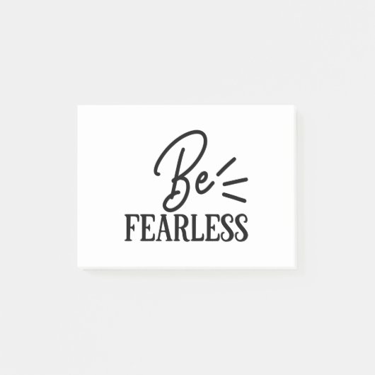 onbevreesd post-it® notes (Voorkant)