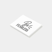 onbevreesd post-it® notes (Schuin)
