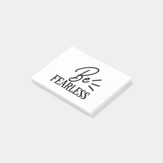 onbevreesd post-it® notes (Schuin)