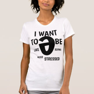 ONBEWEERD SCHWA T-SHIRT