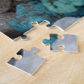 onbewerkte kristallen puzzel (Zijkant)