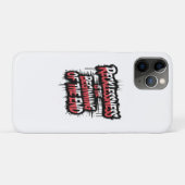 Onbezonnenheid is het begin van het einde Case-Mate iPhone case (Achterkant (horizontaal))