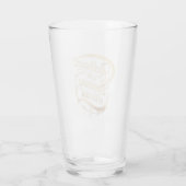 Onbezonnenheid is het begin van het einde glas (Achterkant)