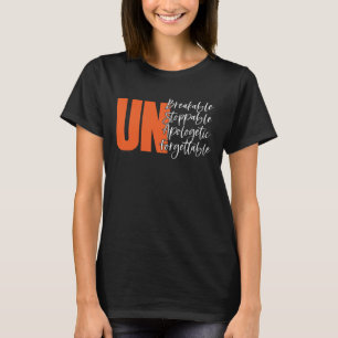 Onbreekbare Empowerment Motivatie voor Vrouwen T-shirt