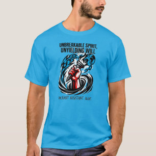 Onbreekbare Geest Doorbreek De Banden Vrijheid Men T-shirt