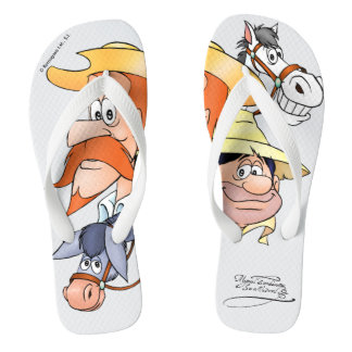Onbreekbare paren - Quixote / Sancho en... Teenslippers