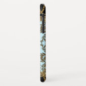 Onbuigbaar, luxe legant monogram Case-Mate iPhone case (Achterkant/links)