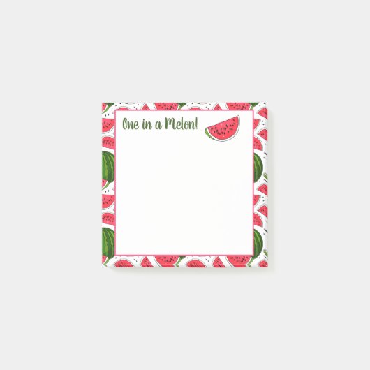 Once In A Melon Post-It schrijft Post-it® Notes (Voorkant)