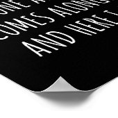 Once In A While Someone Amazing Comes Along Funny  Poster (Hoek)