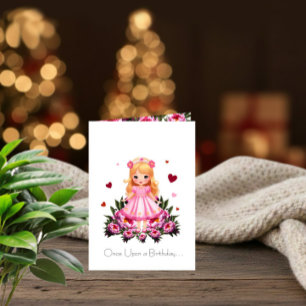 Once Upon a Birthday – Verjaardagskaart voor een l Kaart