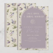 Once Upon A Bridal Shower Invitation (Devant / Derrière)