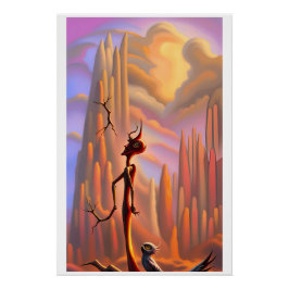 Once Upon a Bright and Winter Solstice Perfect Poster