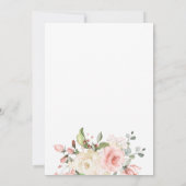 Once Upon a Time Bridal Shower Invitation Kaart (Achterkant)