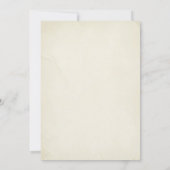 once upon a time fairytale magical royal glitter kaart (Achterkant)