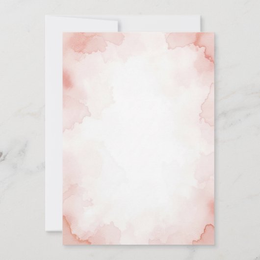 once upon a time fairytale magical royal pink kaart (Achterkant)