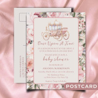 Once Upon a Time Pink Princess Baby shower