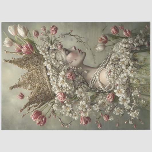 once upon a Time Portrait  Tissuepapier (Voorkant)