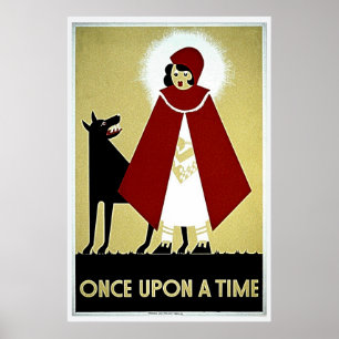 Once Upon a Time Poster, Roodkapje en Wolf Poster