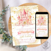 Once Upon a Time Princess Birthday Invitation