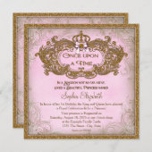 Once Upon a Time Prinses Verjaardag Kaart (Voorkant / Achterkant)