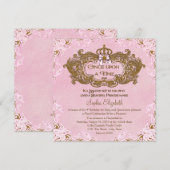 Once Upon a Time Prinses Verjaardag Kaart (Voorkant / Achterkant)