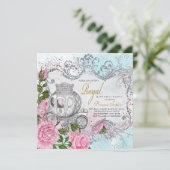 Once Upon a Time Prinses Verjaardagsfeestje Kaart (Staand voorkant)