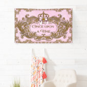 Once Upon a Time Prinses Verjaardagsfeestje Spandoek (Insitu)