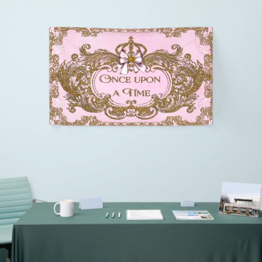 Once Upon a Time Prinses Verjaardagsfeestje Spandoek (Beurs)