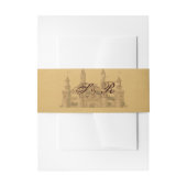 Once Upon A Time Wedding Belly Band Uitnodigingen Wikkel (Voorkant Voorbeeld)