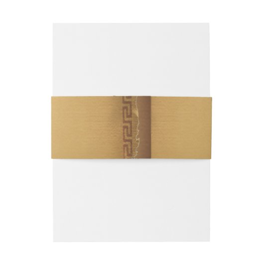 Once Upon A Time Wedding Belly Band Uitnodigingen Wikkel (Achterkant Voorbeeld)