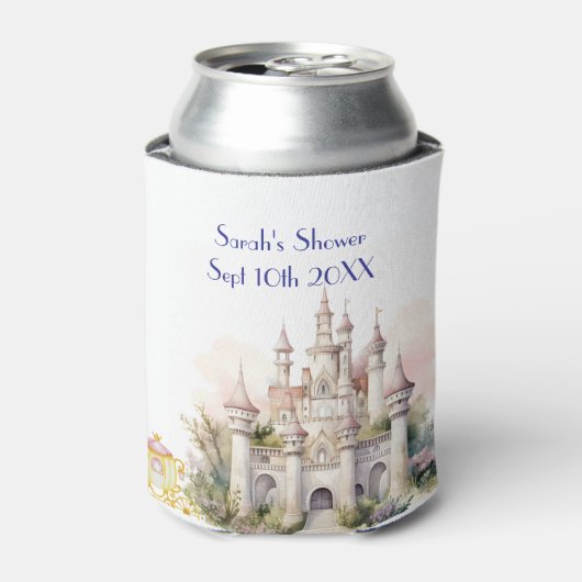 Once Upon A Twin Castle & Carriage Blikjeskoeler (Blikje Voorkant)