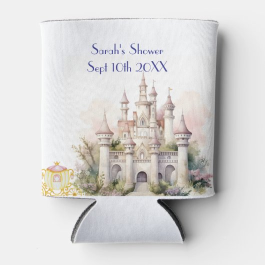 Once Upon A Twin Castle & Carriage Blikjeskoeler (Voorkant)