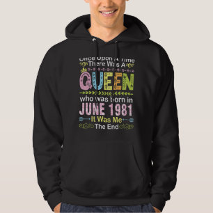 Once Upon Time There Was A Queen Who Was Born On J Hoodie