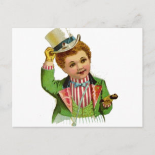 Oncle Garçon Sam 4 juillet Art de carte postale vi