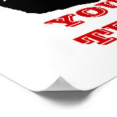 Oncle même affiche "Je veux vous" Poster personnal (Coin)