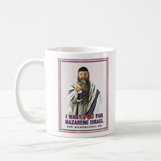 Oncle Norman Mug de l'Israël de nazaréen (Gauche)