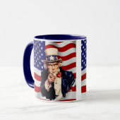 Oncle Sam 1 Mug (Devant gauche)