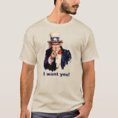 Oncle Sam 1 T-shirt (Devant)