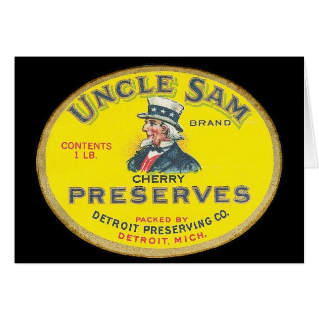 Oncle Sam Cherry Preserve (Devant horizontal)